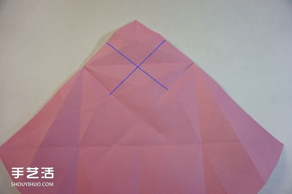 折紙女孩的步驟圖解 復(fù)雜女生的折法教程 -  itrip.net.cn