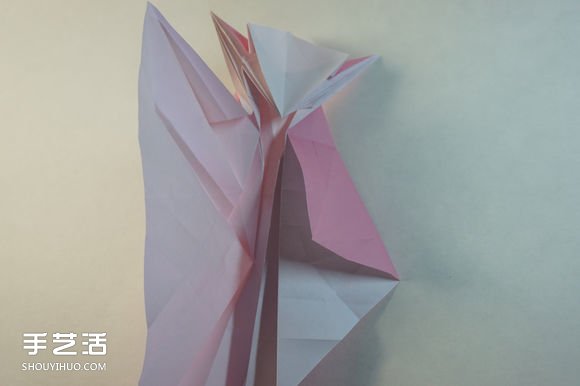 折紙女孩的步驟圖解 復(fù)雜女生的折法教程 -  itrip.net.cn