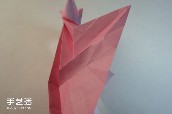折紙女孩的步驟圖解 復(fù)雜女生的折法教程 -  itrip.net.cn