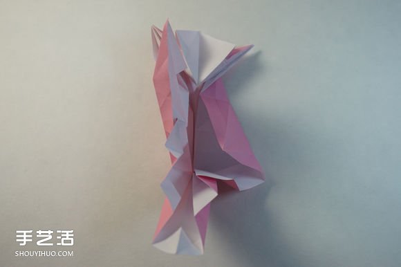 折紙女孩的步驟圖解 復(fù)雜女生的折法教程 -  itrip.net.cn