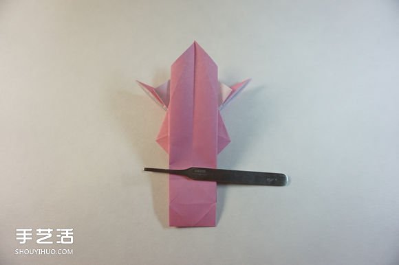 折紙女孩的步驟圖解 復(fù)雜女生的折法教程 -  itrip.net.cn