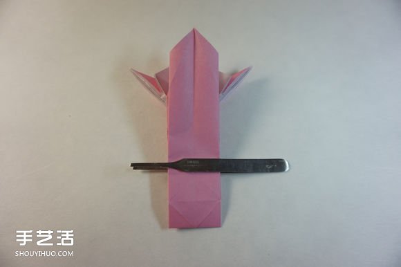 折紙女孩的步驟圖解 復(fù)雜女生的折法教程 -  itrip.net.cn
