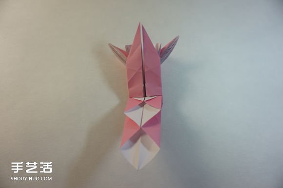 折紙女孩的步驟圖解 復(fù)雜女生的折法教程 -  itrip.net.cn