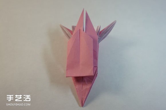 折紙女孩的步驟圖解 復(fù)雜女生的折法教程 -  itrip.net.cn