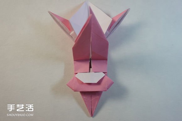 折紙女孩的步驟圖解 復(fù)雜女生的折法教程 -  itrip.net.cn