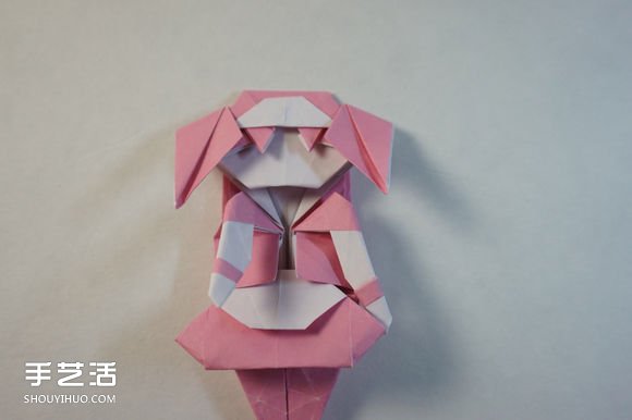 折紙女孩的步驟圖解 復(fù)雜女生的折法教程 -  itrip.net.cn
