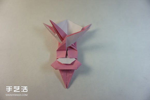 折紙女孩的步驟圖解 復(fù)雜女生的折法教程 -  itrip.net.cn