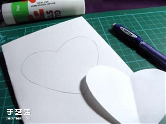 自制立體情人節(jié)賀卡圖解 七夕情人節(jié)賀卡DIY -  itrip.net.cn