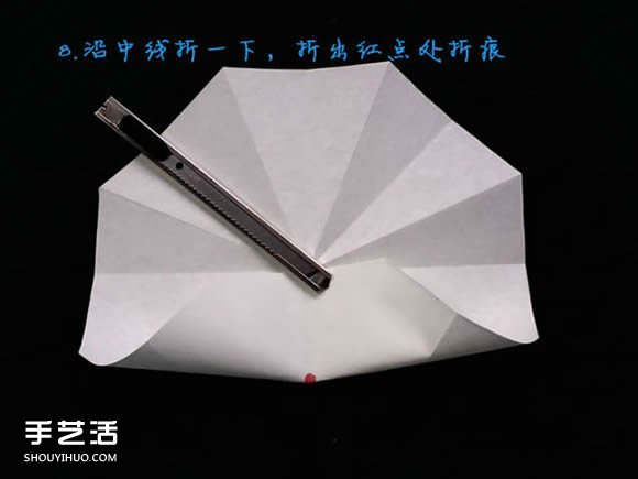 三種八瓣花折紙方法圖解 八瓣花的折法步驟圖 -  itrip.net.cn
