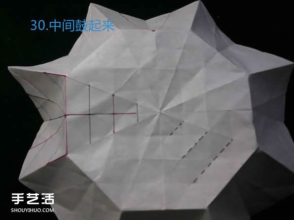 三種八瓣花折紙方法圖解 八瓣花的折法步驟圖 -  itrip.net.cn