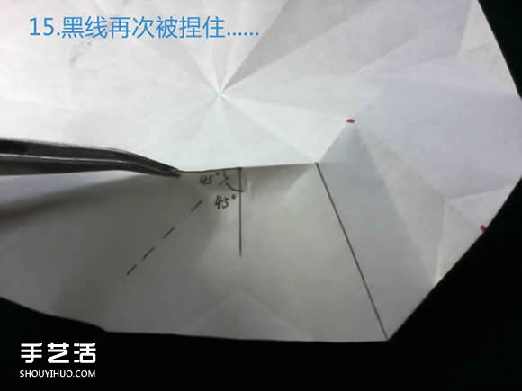 三種八瓣花折紙方法圖解 八瓣花的折法步驟圖 -  itrip.net.cn