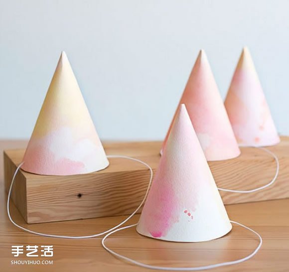 派對尖頂帽子的做法 生日派對帽子手工制作 -  itrip.net.cn