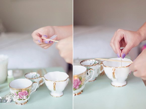 唯美浪漫的茶杯蠟燭DIY 點燃收獲一杯溫暖燭火 -  itrip.net.cn