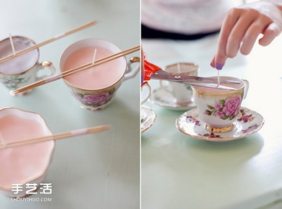 唯美浪漫的茶杯蠟燭DIY 點燃收獲一杯溫暖燭火 -  itrip.net.cn