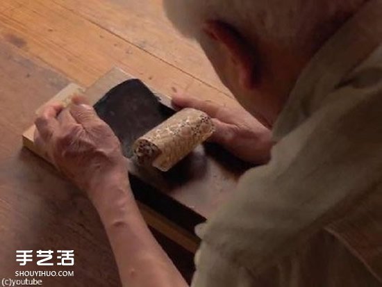 傳奇手藝“寄木細(xì)工”：木塊拼花紋后刨成薄紙 -  itrip.net.cn