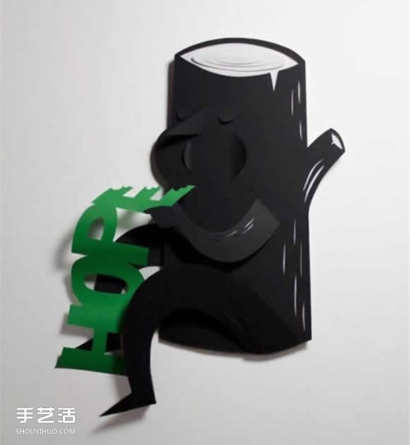 怪誕的剪紙藝術(shù)作品 創(chuàng)意手工剪紙圖片欣賞 -  itrip.net.cn