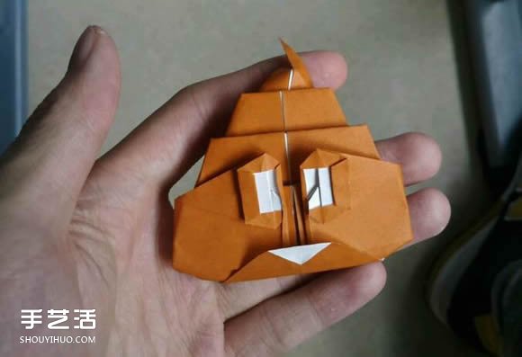 卡通大便折紙圖解教程 手工屎的折法步驟圖 -  itrip.net.cn