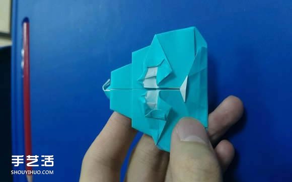 卡通大便折紙圖解教程 手工屎的折法步驟圖 -  itrip.net.cn
