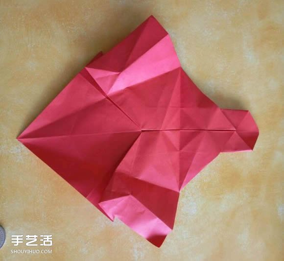 超復雜狗狗的折紙方法圖解 附帶整形步驟 -  itrip.net.cn