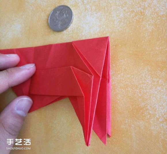 超復雜狗狗的折紙方法圖解 附帶整形步驟 -  itrip.net.cn