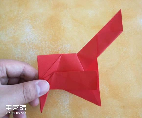 超復雜狗狗的折紙方法圖解 附帶整形步驟 -  itrip.net.cn