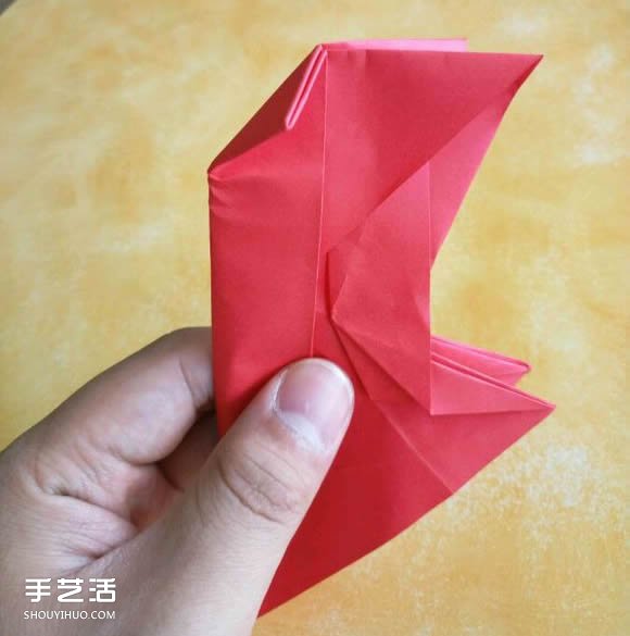 超復雜狗狗的折紙方法圖解 附帶整形步驟 -  itrip.net.cn
