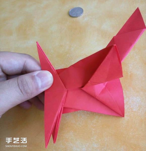 超復雜狗狗的折紙方法圖解 附帶整形步驟 -  itrip.net.cn