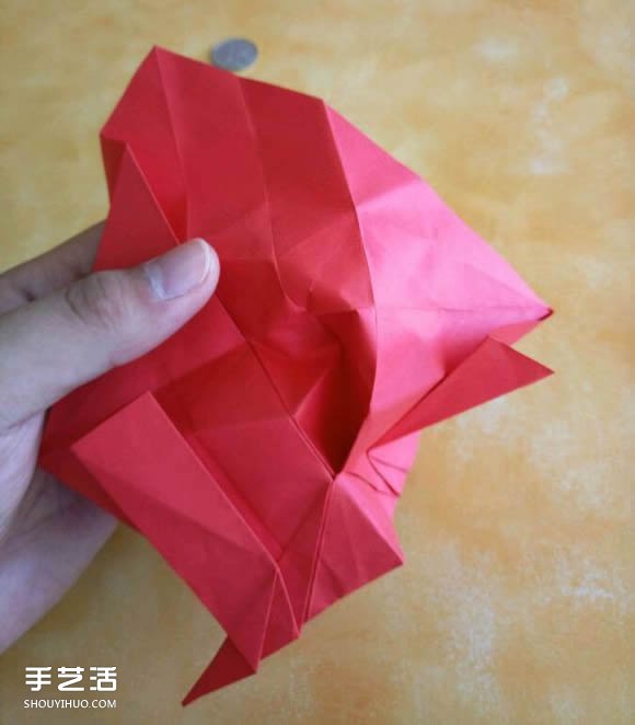 超復雜狗狗的折紙方法圖解 附帶整形步驟 -  itrip.net.cn