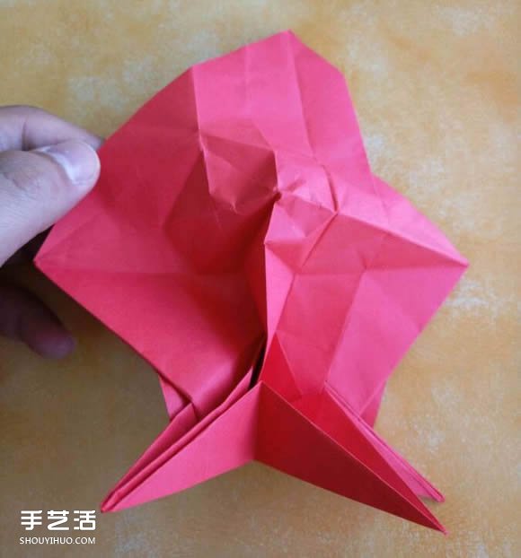 超復雜狗狗的折紙方法圖解 附帶整形步驟 -  itrip.net.cn