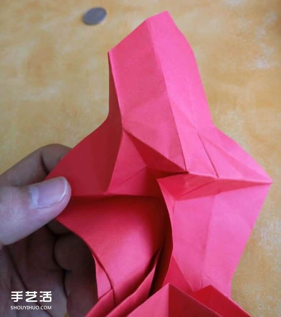 超復雜狗狗的折紙方法圖解 附帶整形步驟 -  itrip.net.cn