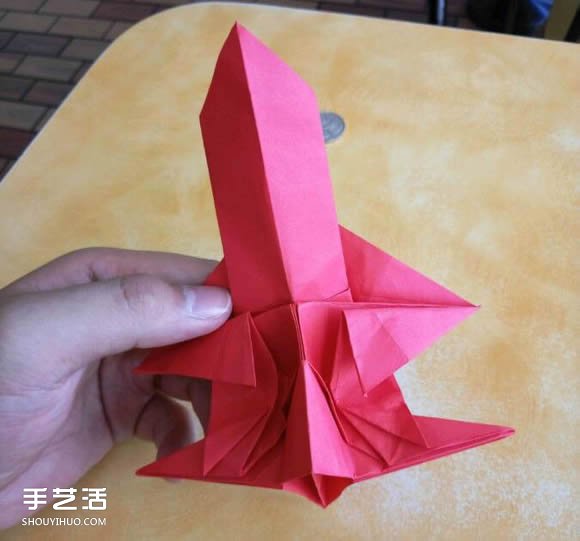 超復雜狗狗的折紙方法圖解 附帶整形步驟 -  itrip.net.cn