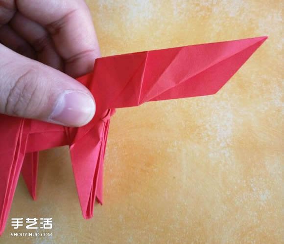 超復雜狗狗的折紙方法圖解 附帶整形步驟 -  itrip.net.cn