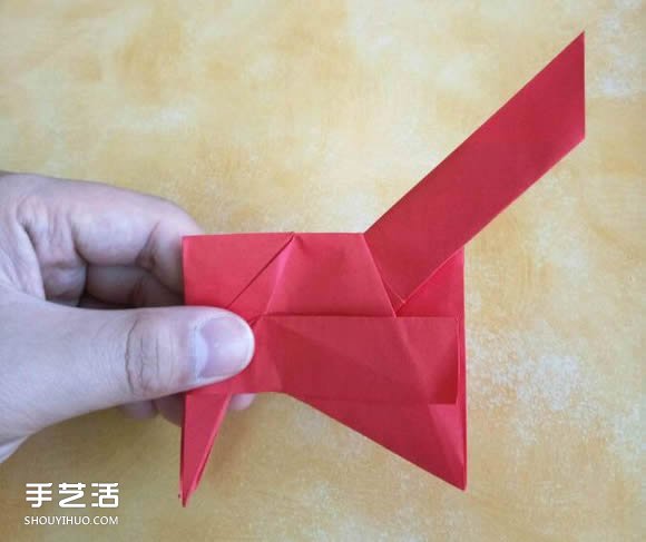超復雜狗狗的折紙方法圖解 附帶整形步驟 -  itrip.net.cn