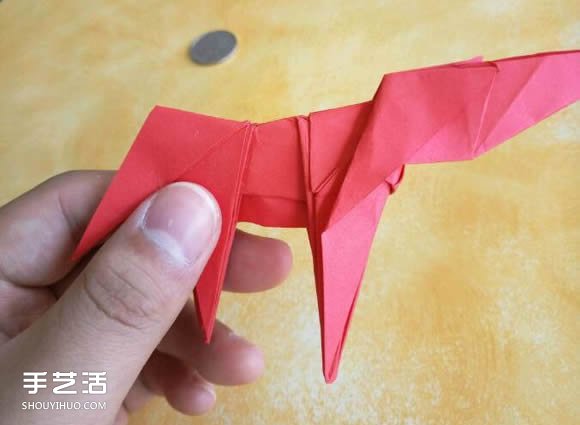 超復雜狗狗的折紙方法圖解 附帶整形步驟 -  itrip.net.cn