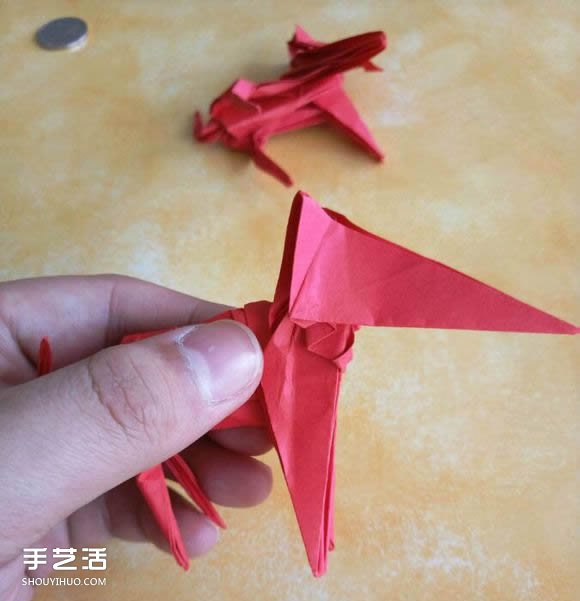 超復雜狗狗的折紙方法圖解 附帶整形步驟 -  itrip.net.cn