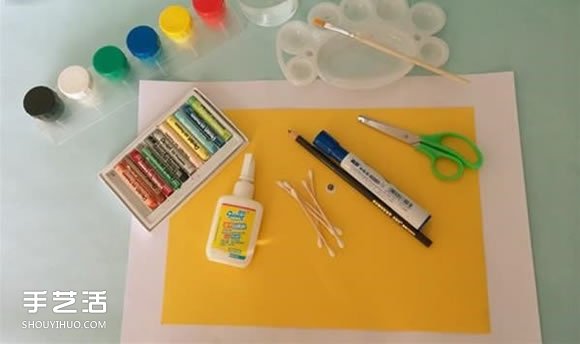 簡單小魚粘貼畫做法 幼兒卡紙小魚手工制作 -  itrip.net.cn