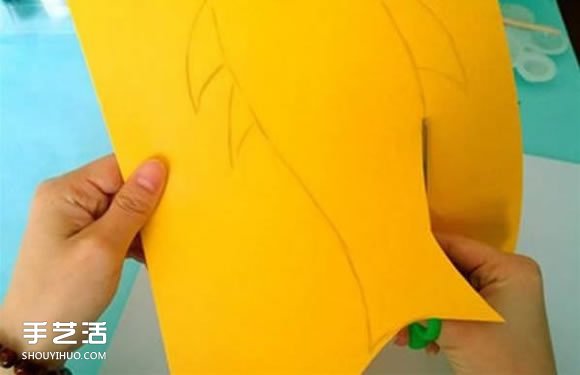 簡單小魚粘貼畫做法 幼兒卡紙小魚手工制作 -  itrip.net.cn