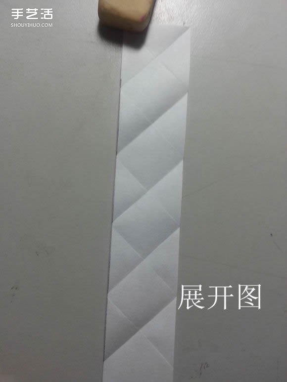 紙武士刀的折法圖解 折紙日本刀的方法步驟 -  itrip.net.cn