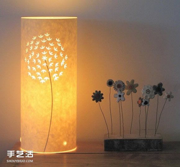 唯美手工紙皮燈制作 花鳥(niǎo)圖案雕刻紙燈DIY -  itrip.net.cn