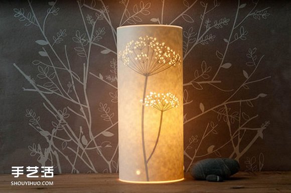 唯美手工紙皮燈制作 花鳥(niǎo)圖案雕刻紙燈DIY -  itrip.net.cn