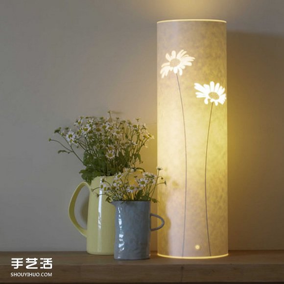 唯美手工紙皮燈制作 花鳥(niǎo)圖案雕刻紙燈DIY -  itrip.net.cn