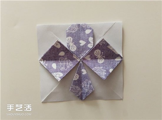 撲克牌黑桃和梅花花色的折紙方法圖解 -  itrip.net.cn