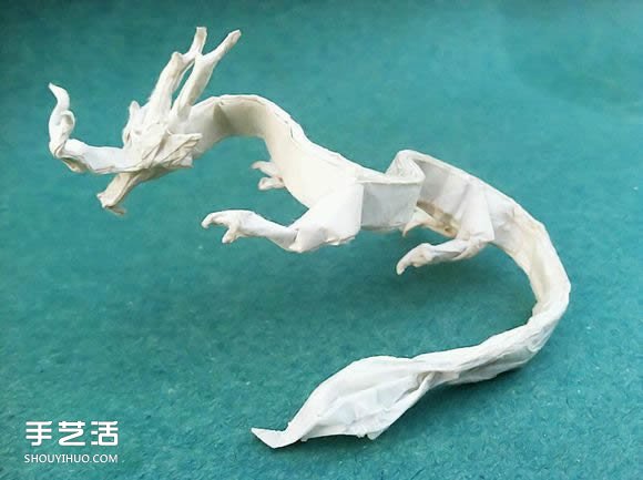 神谷哲史古代龍神1.0折紙實(shí)拍詳細(xì)圖解教程 -  itrip.net.cn