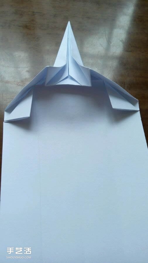 怎么用紙折戰(zhàn)斗機圖解 A4紙折戰(zhàn)斗機的折法 -  itrip.net.cn