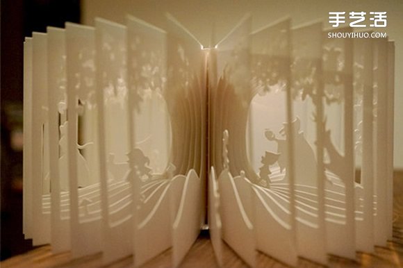 360度立體鏤空書作品 精美鏤空書本圖片欣賞 -  itrip.net.cn