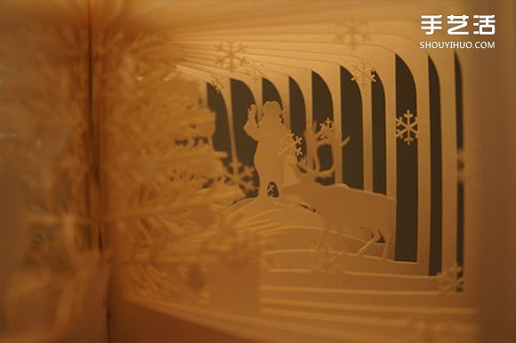 360度立體鏤空書作品 精美鏤空書本圖片欣賞 -  itrip.net.cn