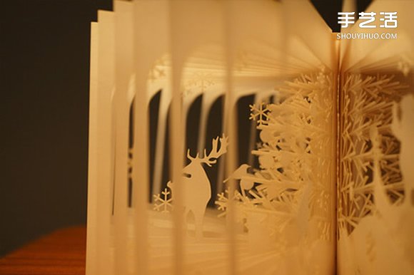 360度立體鏤空書作品 精美鏤空書本圖片欣賞 -  itrip.net.cn
