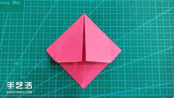 LOVE心形折紙圖解教程 情人節(jié)LOVE愛心折法 -  itrip.net.cn