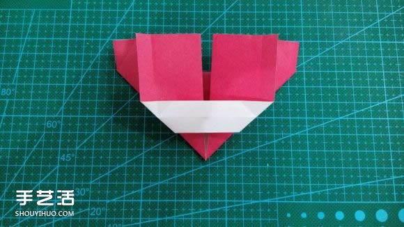 LOVE心形折紙圖解教程 情人節(jié)LOVE愛心折法 -  itrip.net.cn