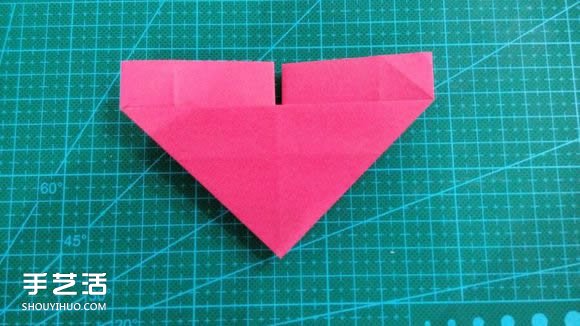 LOVE心形折紙圖解教程 情人節(jié)LOVE愛心折法 -  itrip.net.cn